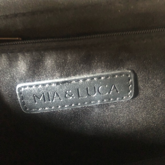 Tweed bag Mia & Luca preppy shoulder bag - Picture 4 of 6